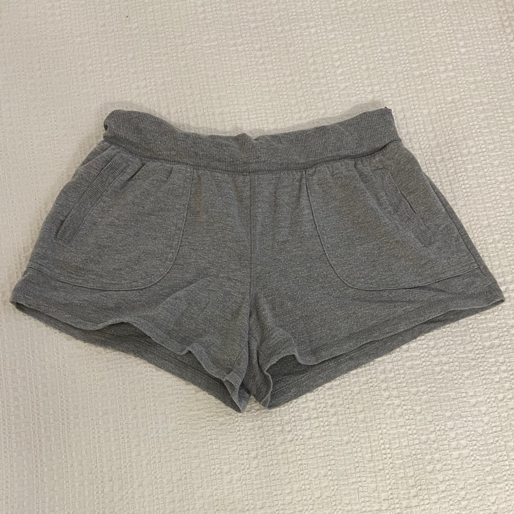 Grey sleep shorts